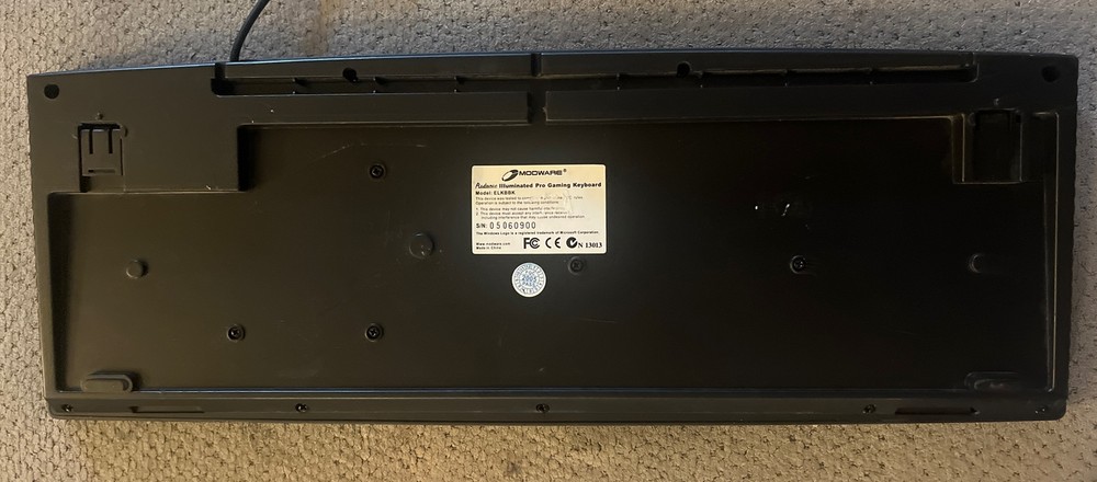 Modware Pro Gaming Keyboard Illuminated Model ELKBBK