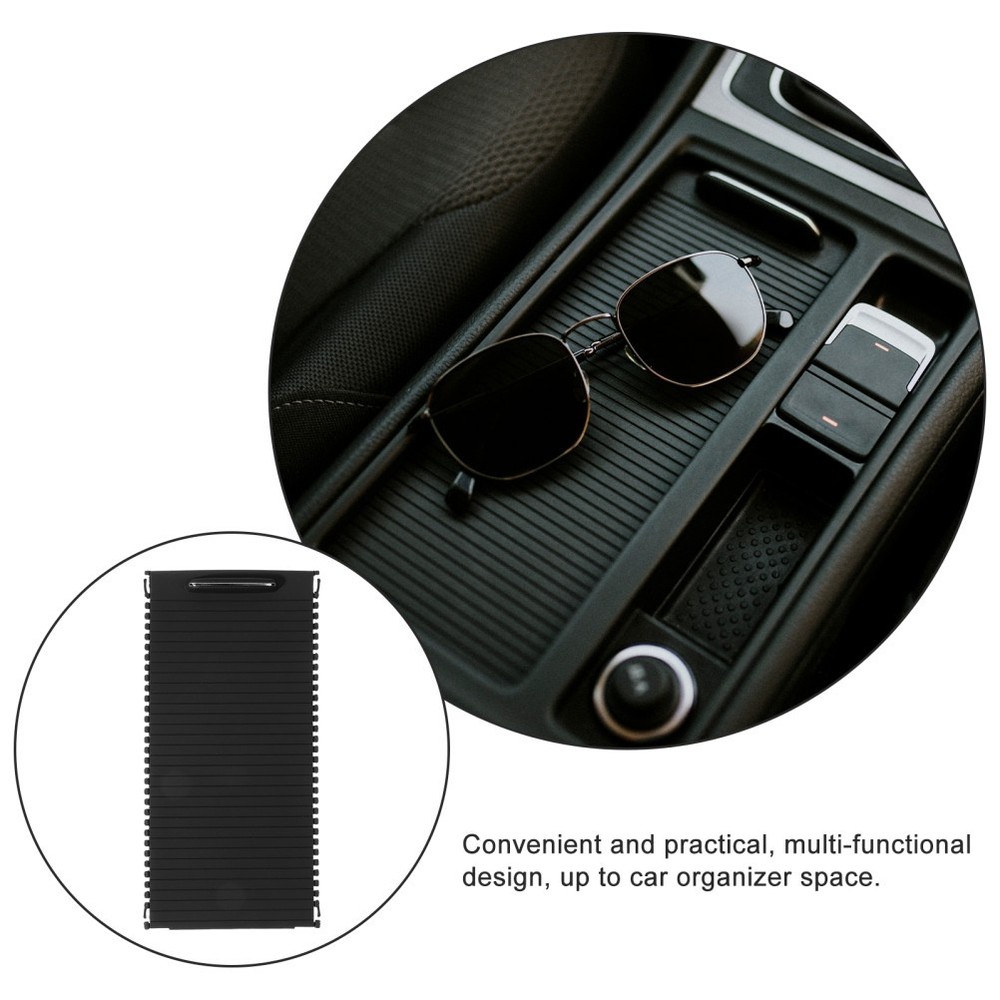 Universal Car Cup Holder Insert Center Console Roller Blind Drinks