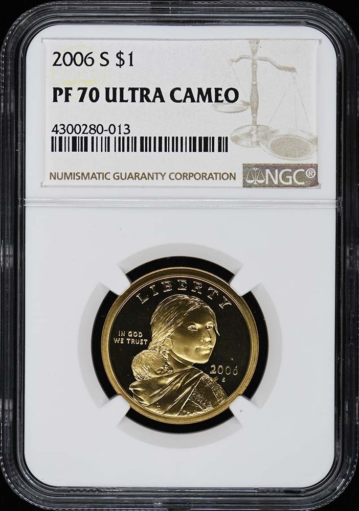 2006 S $1 NGC PR70DCAM