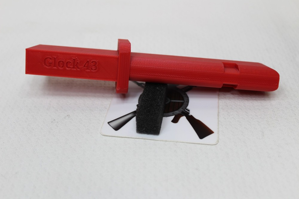 Glock 43 Vise Block Tool - 3D Printed (Read Description)