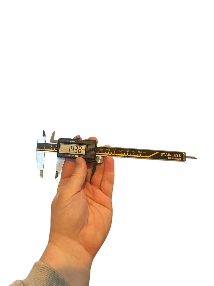 astro pneumatic digital caliper 7520 Tested And Working