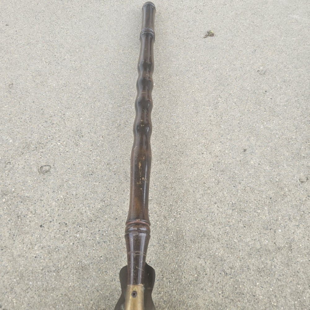 Vintage Bed Warmer.. Possible Copper Pot.