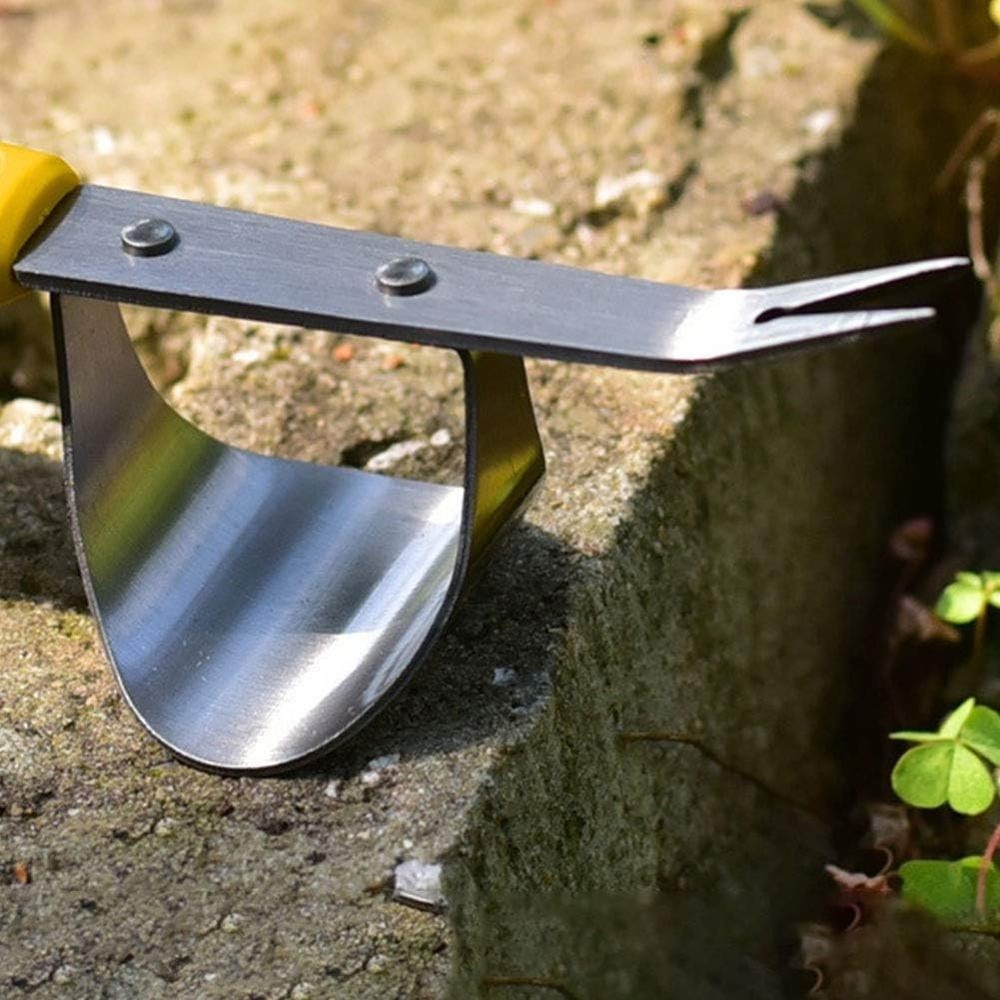 Professional-Grade Hand Weeder Tool - Enhanced Comfort & Root Digging Power