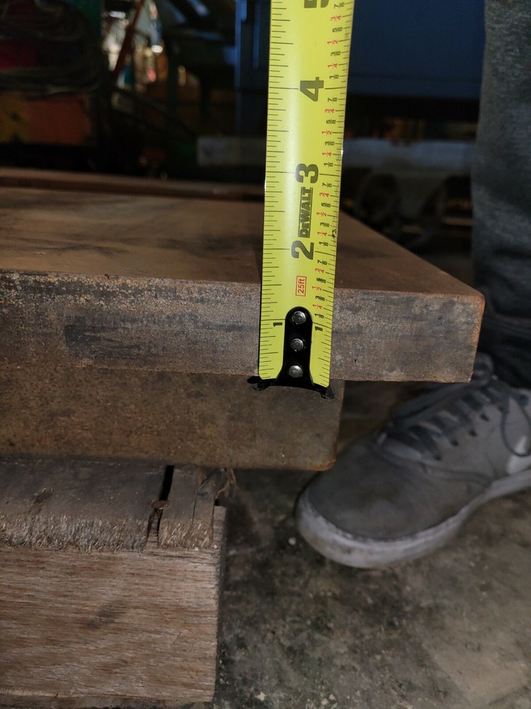 30" Long x 17.5" W Cast Iron Surface Plate/Layout Table 1-1/2" Surface Thickness