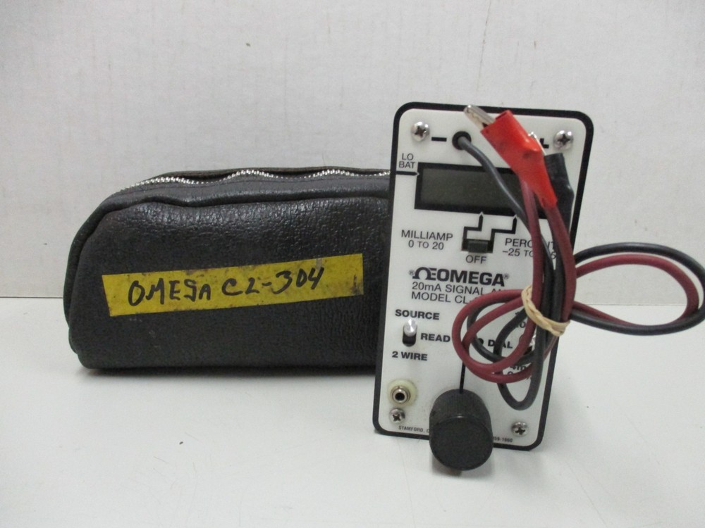 Omega 20ma Signal Analyzer, Model # CL-304