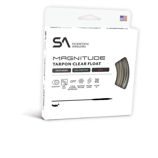 SA Magnitude Textured Tarpon 12 Clear Float Tip WF11F
