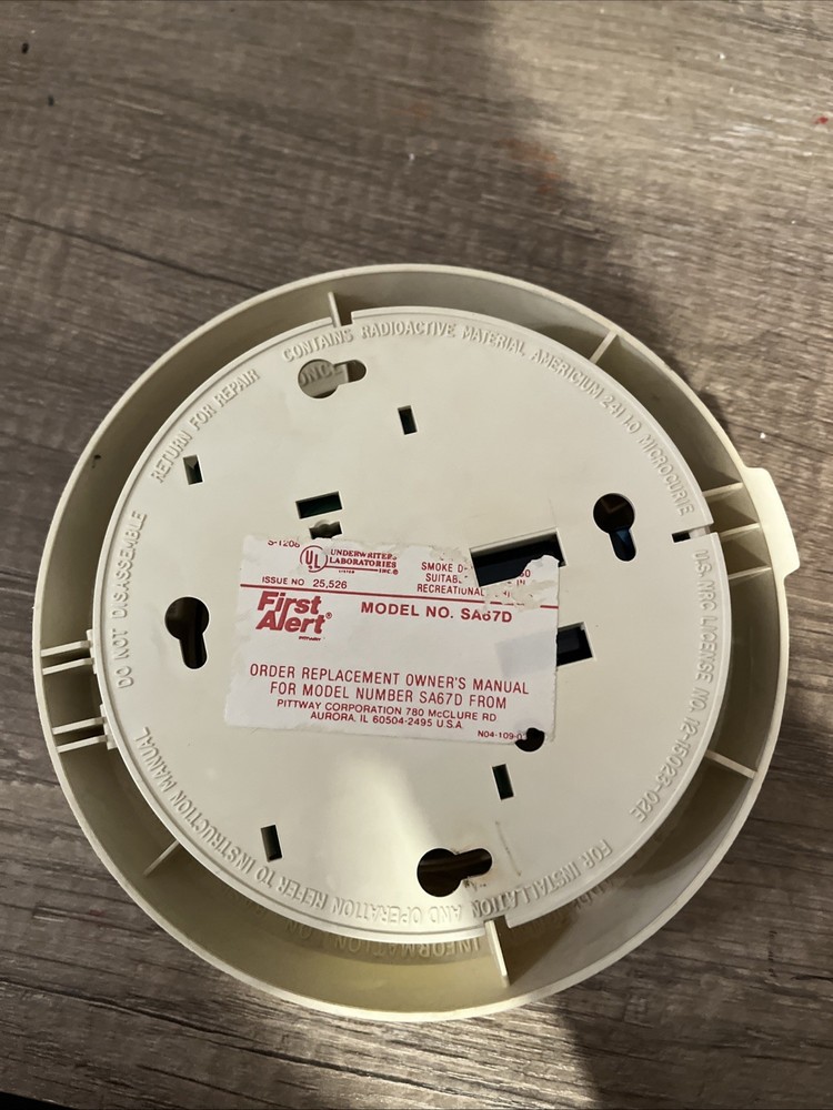 (RARE) First Alert SA67D