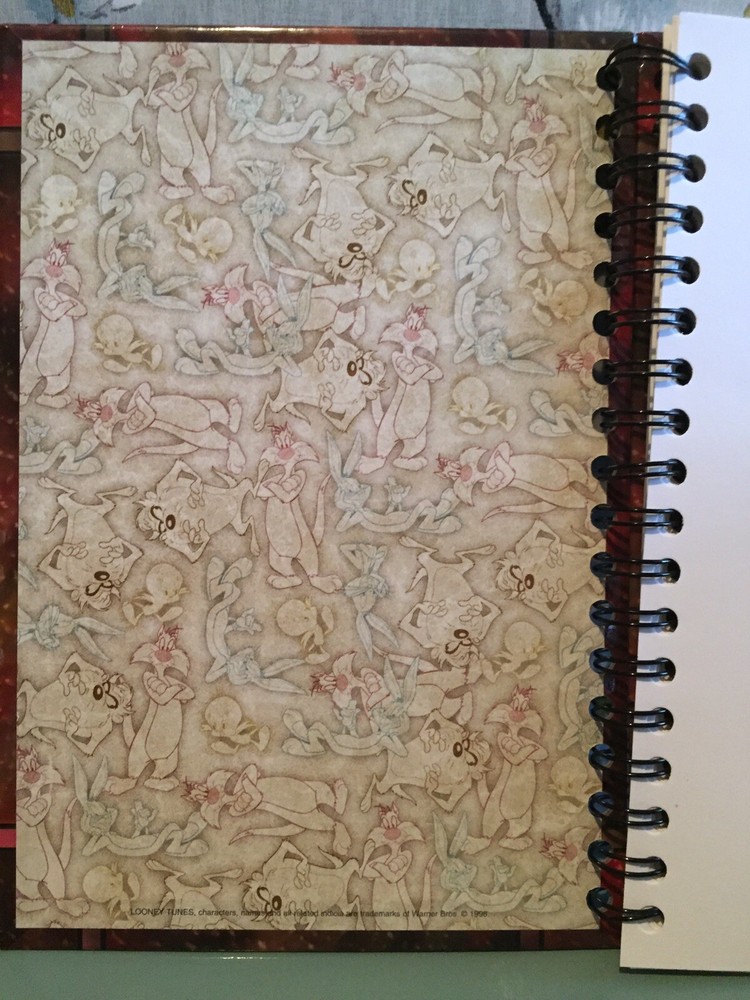 LIMITED EDITION BUGS BUNNY AND MR. CURA NOTE BOOK