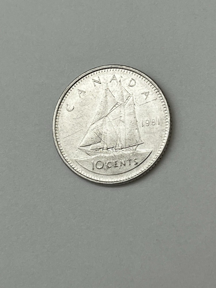 1981 Canada 10 cents