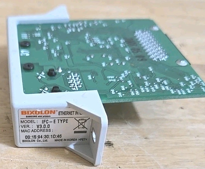 Bixolon IFC-E Type Ethernet Interface Card