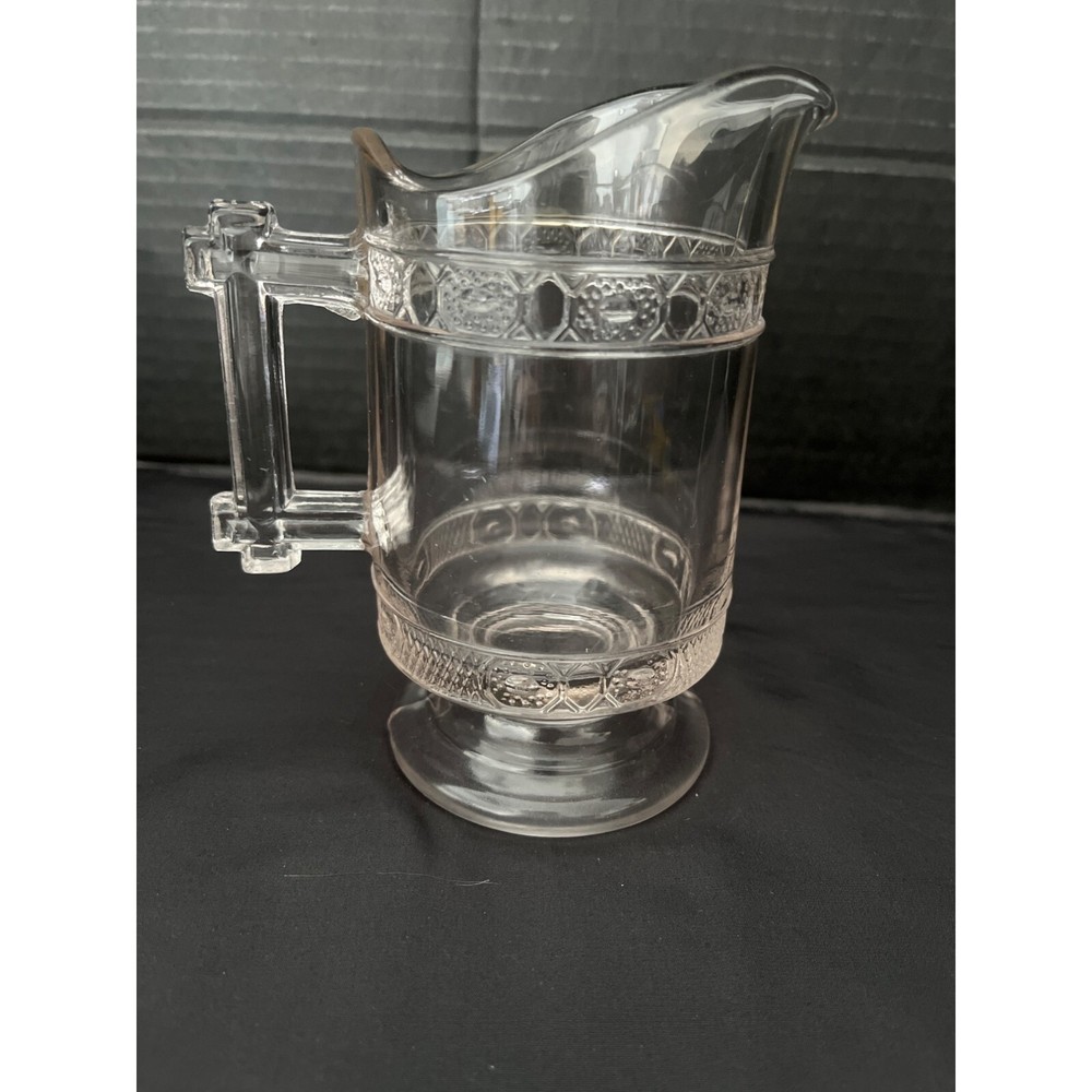 Two Band Pattern Creamer Pitcher Early 1900’s