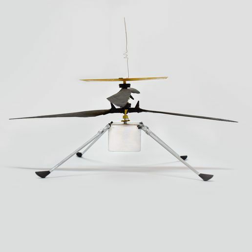 3d printed NASA Perseverance Mars Ingenuity (helicopter) 1:2
