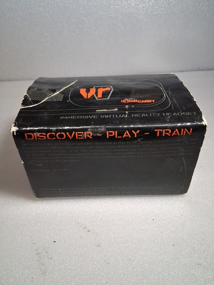 Urban Carry Immersive Virtual Reality Headset NIB