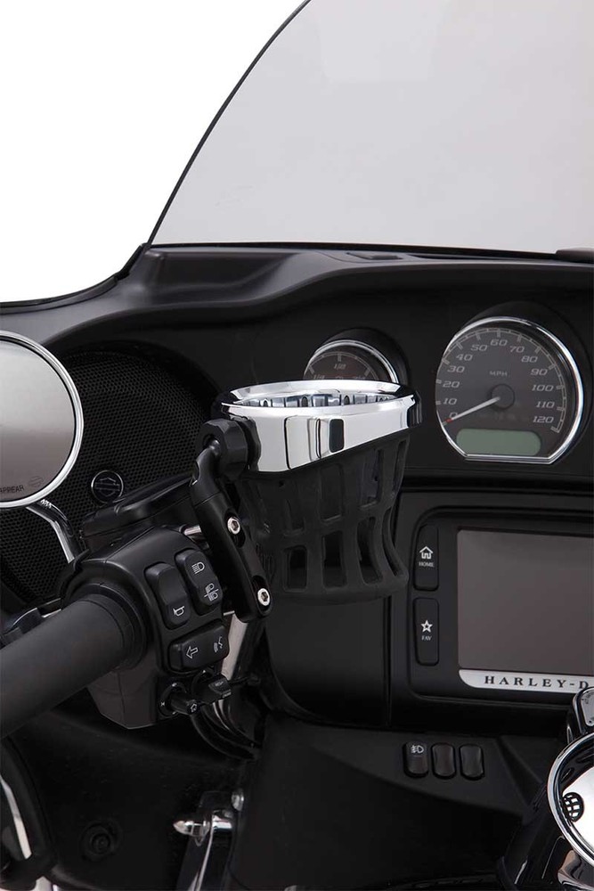 Ciro Drink Holder with Perch Mount - Black - 50411