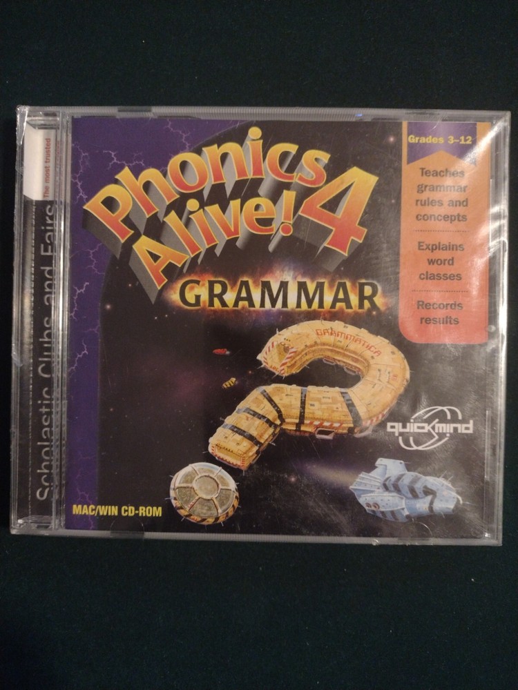 Phonics Alive! 4 Grammar CD-ROM by Quick mind