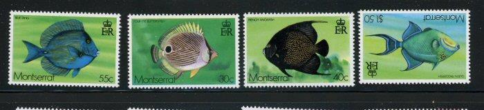 Montserrat #381-4 MNH