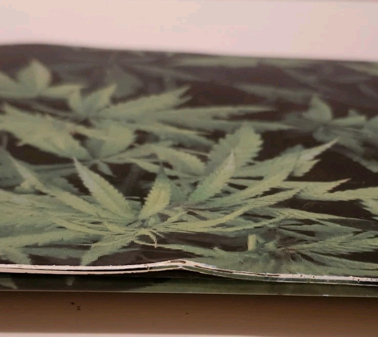 Metallic Rolling Tray Nature-Themed