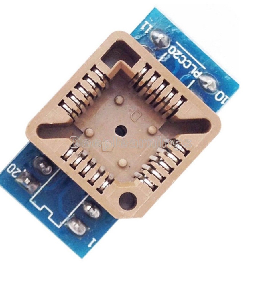 PLCC20 to DIP20 Program IC Socket Universal Converter Adapter IC Test Socket