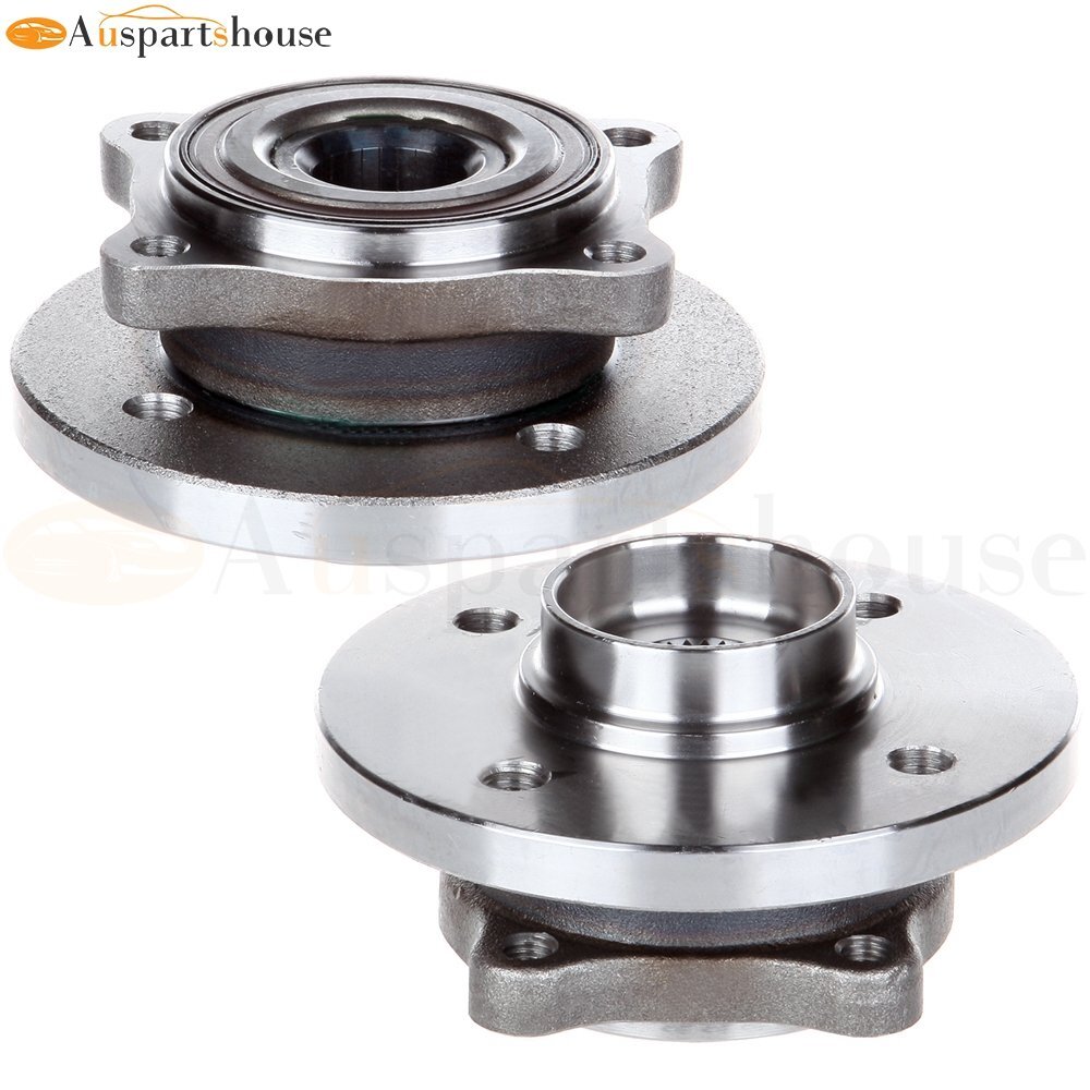 (2) Front Left Right Wheel Hub & Bearing Assembly Pair For 02-06 Mini Cooper