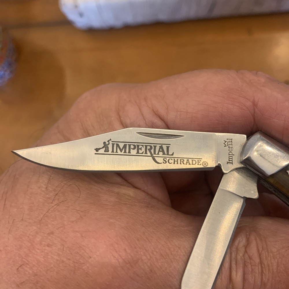 Beautiful Imperial/ Schrade Three Blade Pocket Knife