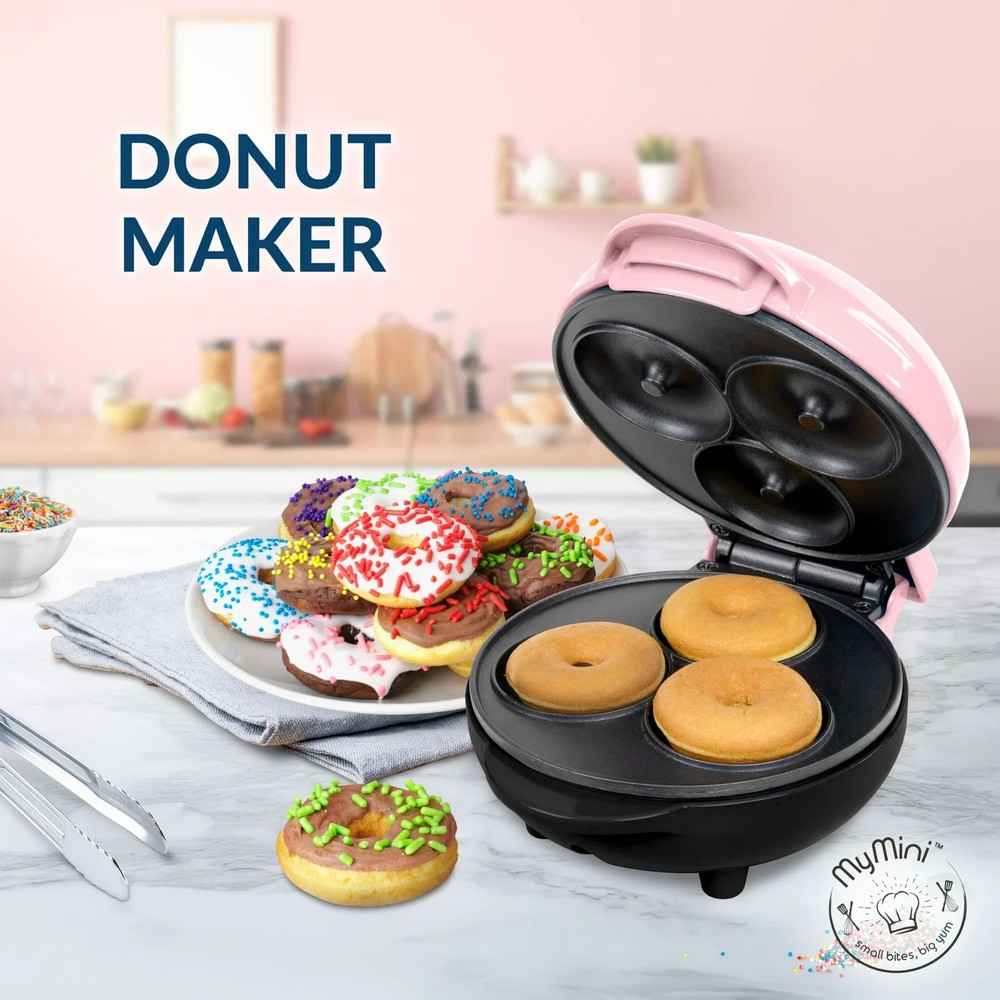 MyMini Pink Donut Maker 550 Watts