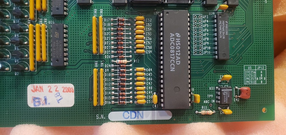 Dukane 110-3534 Rev C Audio Switching Card For StarCall Intercom System