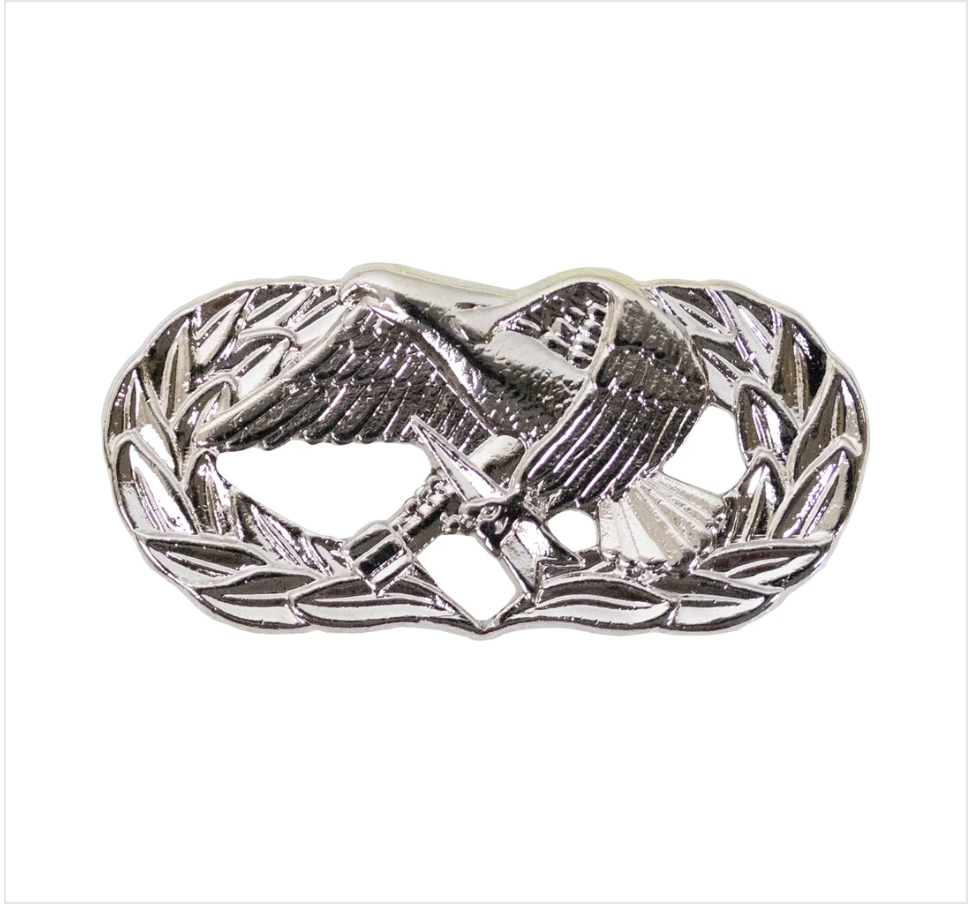 GENUINE U.S. AIR FORCE BADGE: MAINTENANCE - MIDSIZE