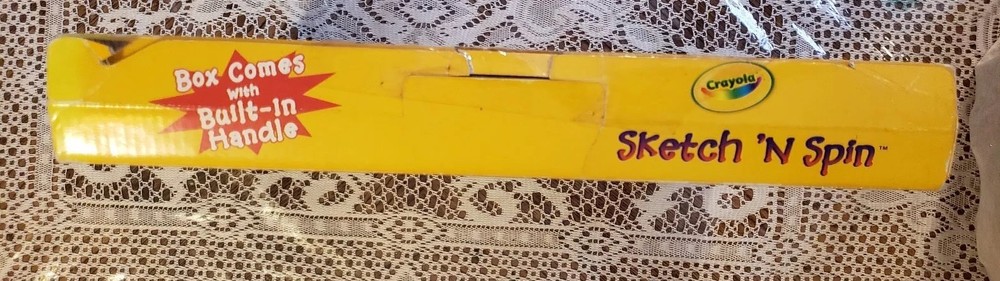 CRAYOLA SKETCH 'N SPIN - NIB - READ