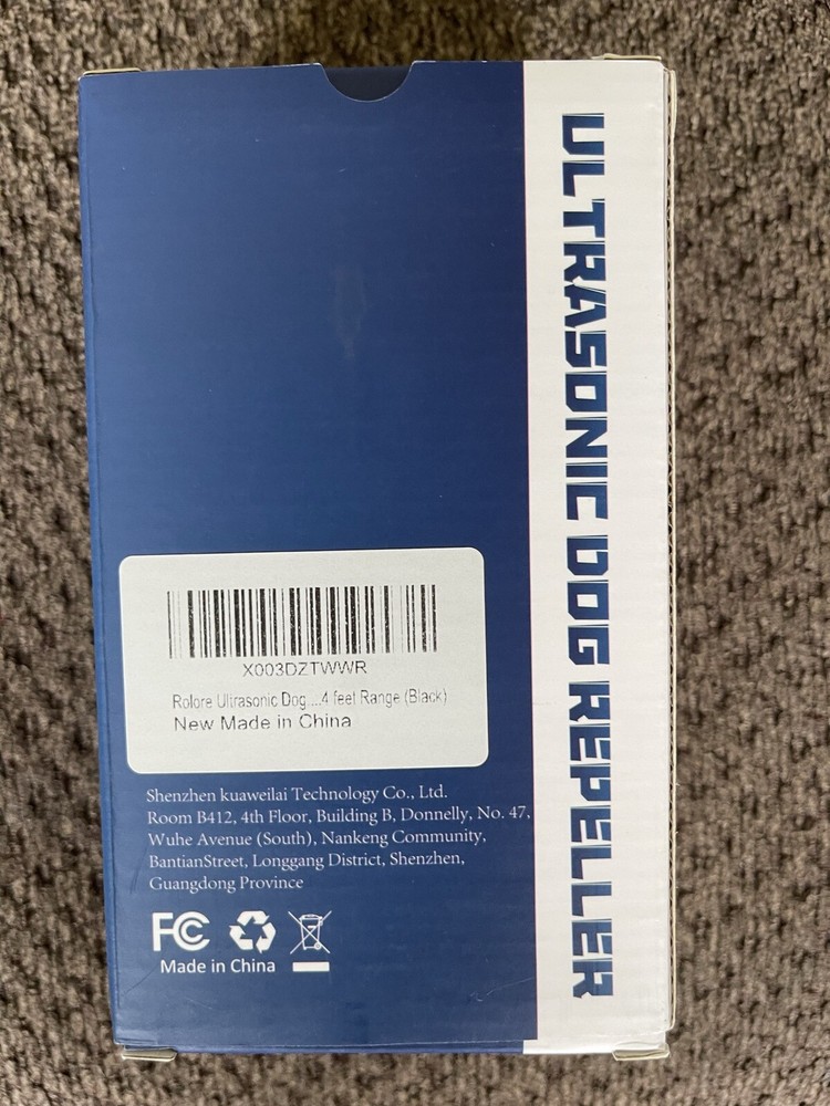 Rolore Ultrasonic Dog Repeller