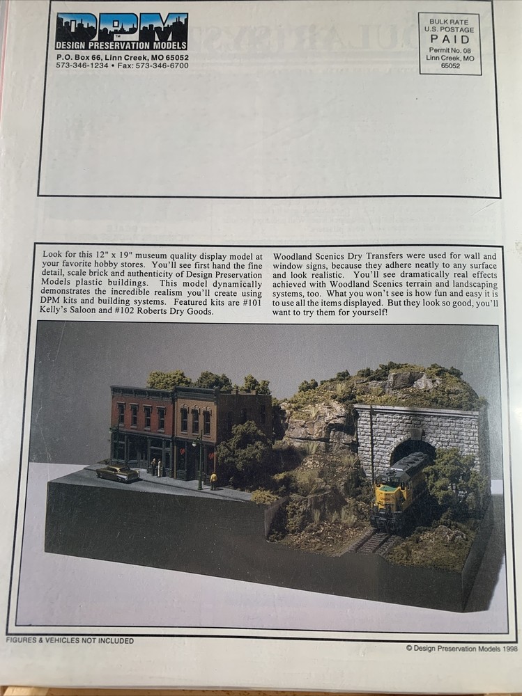 DPM DESIGN PRESERVATION MODELS CATALOG 1998