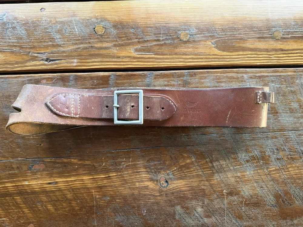 Vintage HUNTER leather Bullet Belt