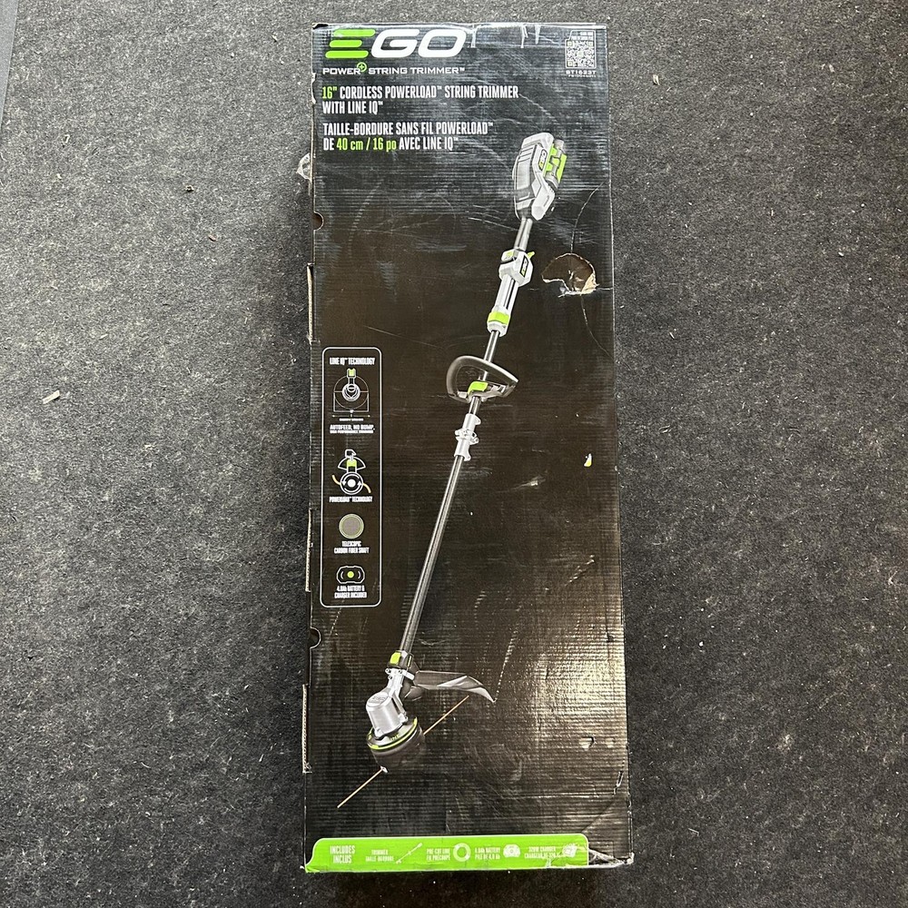 EGO POWER+ ST1620T 16" String Trimmer Kit (INCLUDES BATTERY & CHARGER)