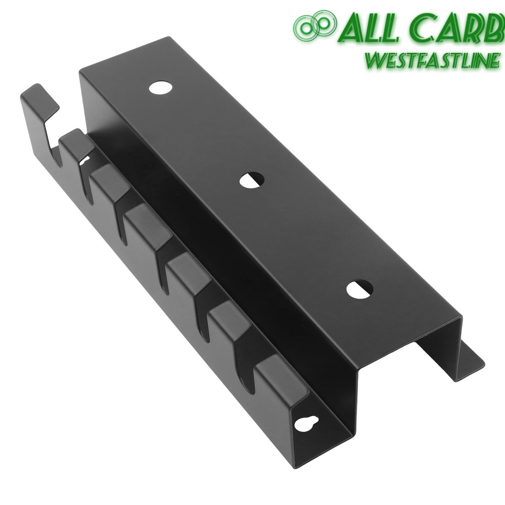 Pressure Washer Accessories Storage Rack 3pc 1/4" Quick Connect Wall Mount Black
