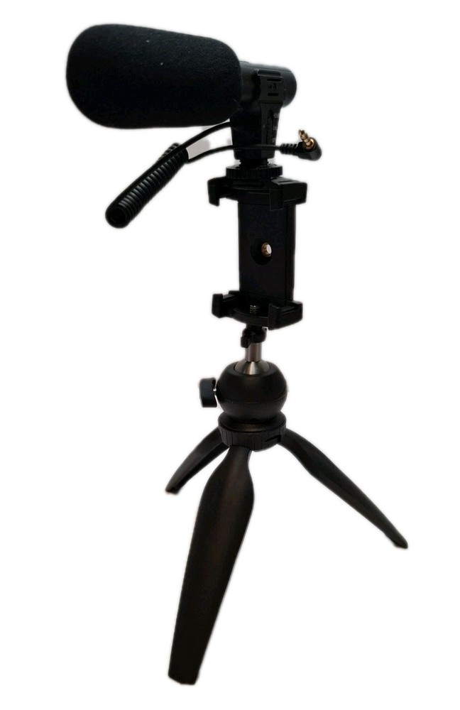 Smartphone Camera Video Microphone Tripod Kit Tikysky YouTube