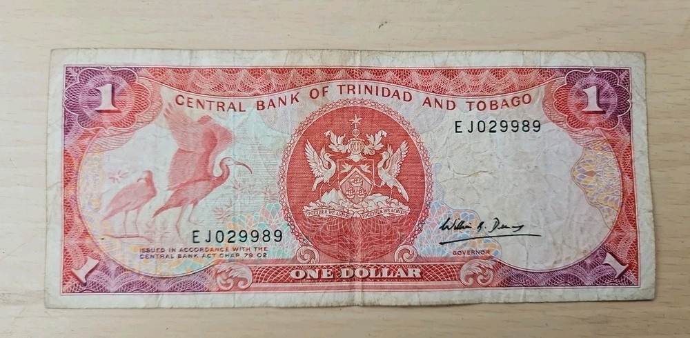 Trinidad And Tobago 1 Dollar Note