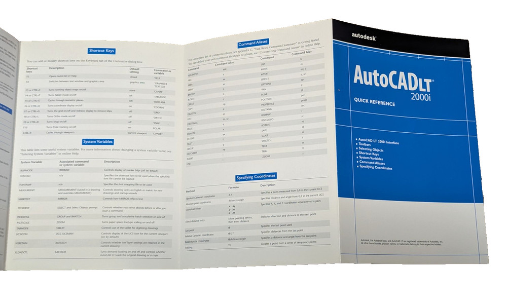 Autodesk/AutoCAD 2000i Getting Started Book Only