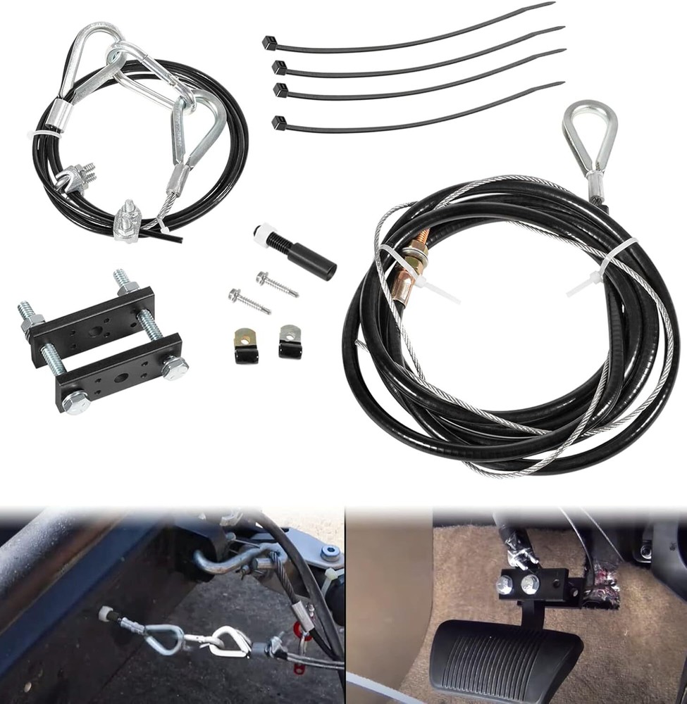 Ready Brake Cable Kit for RV Towed Vehicle Control Wiring Harness System