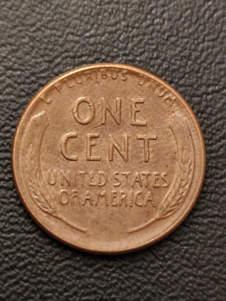 Us 1955 Wheat One 1 Cent No Mint Mark