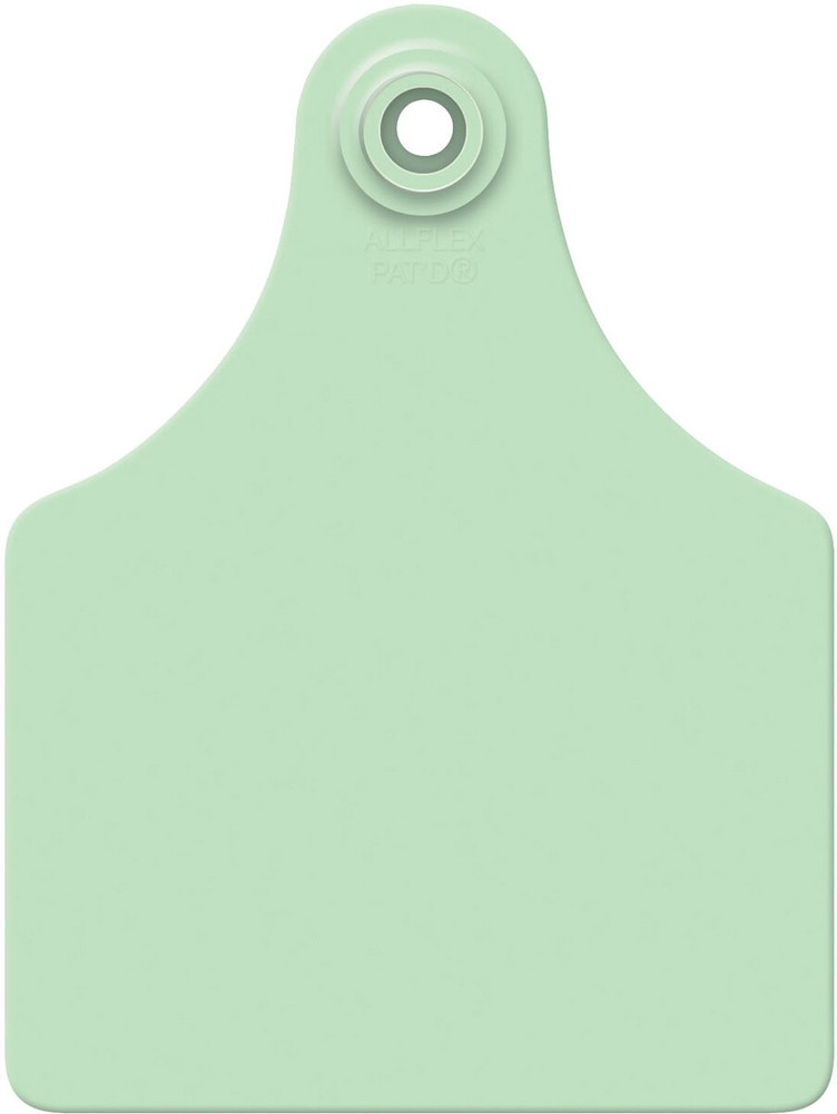 Allflex Global Maxi Blank Cattle Ear Tags 25 Count Green