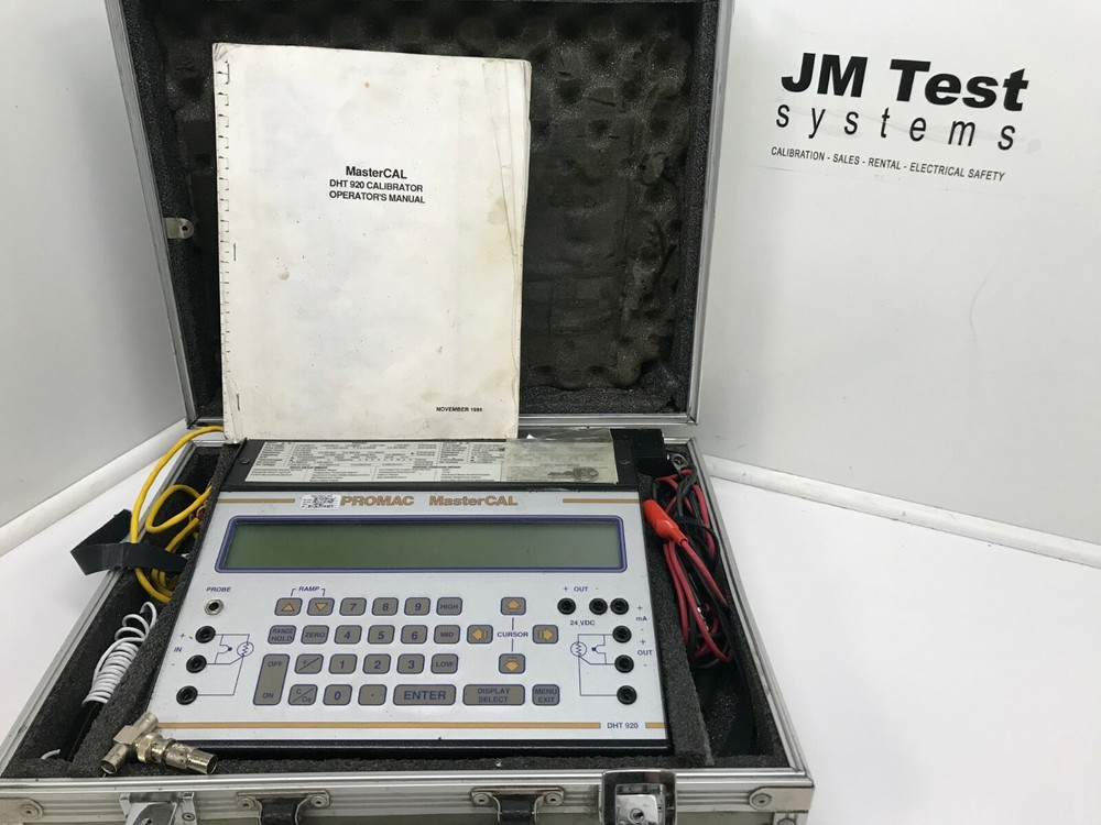 Promac MasterCAL DHT 920 Calibrator BR