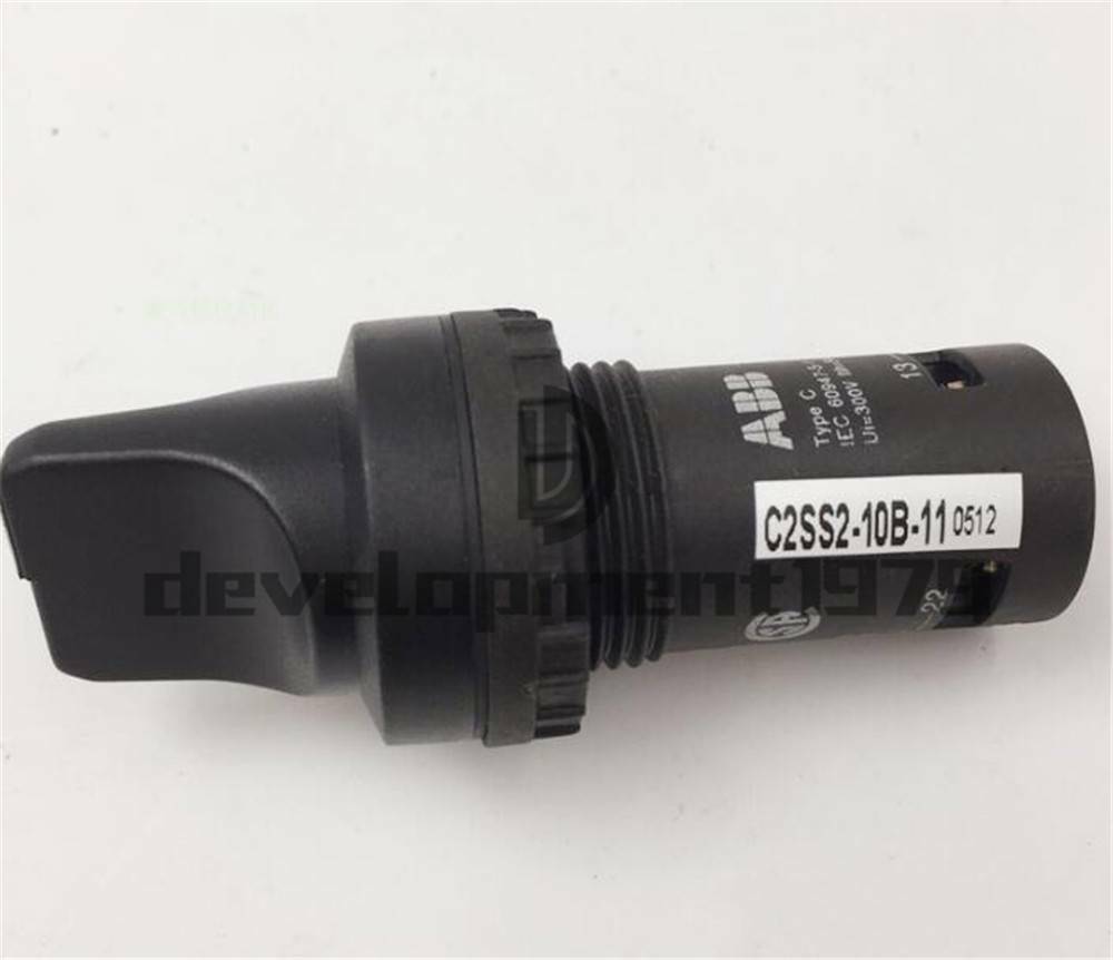 10PCS New ABB Two-position Selector Switch C2SS2-10B-11 Self-locking Type
