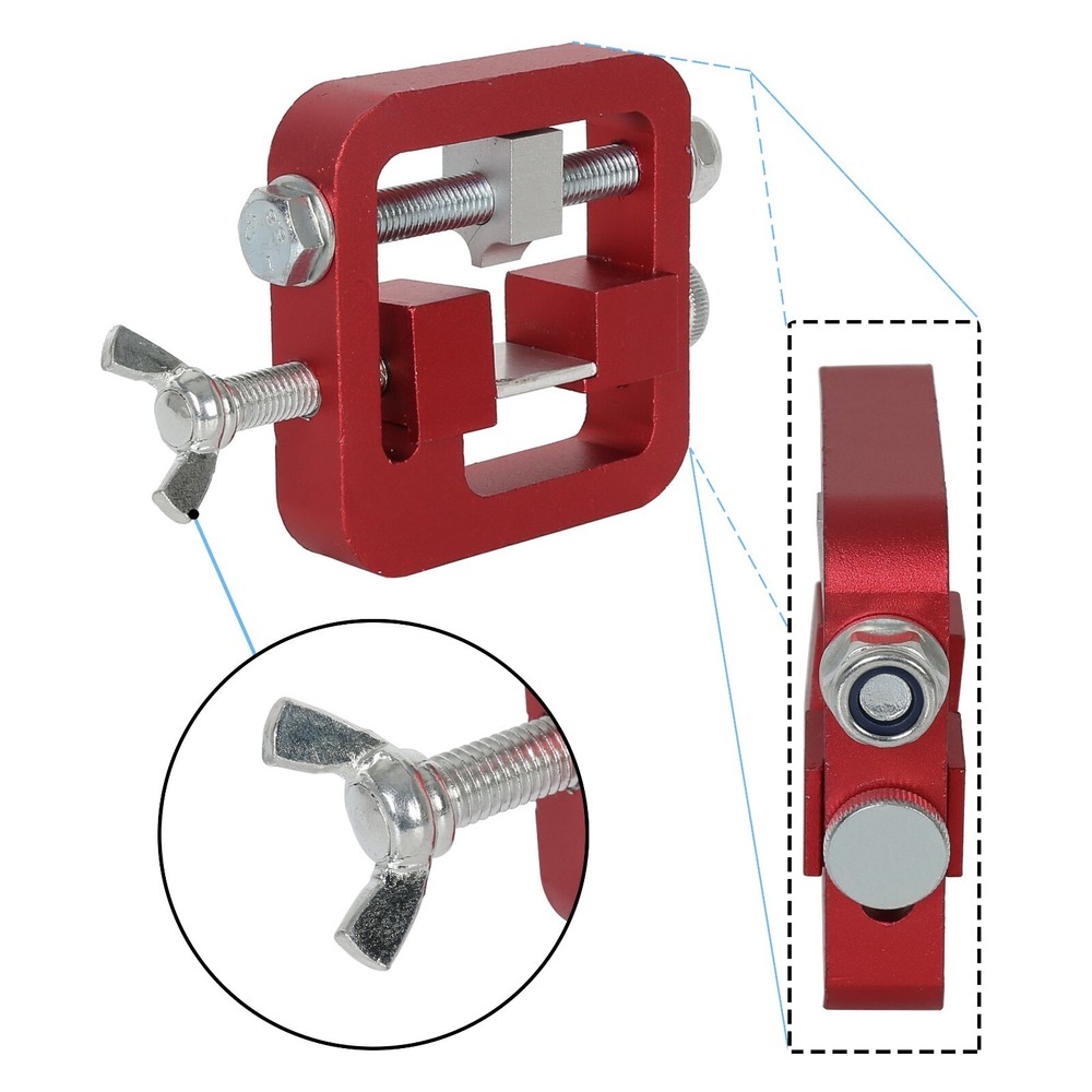 Universal Handguns Rear Sight Pusher Tool Kit Red