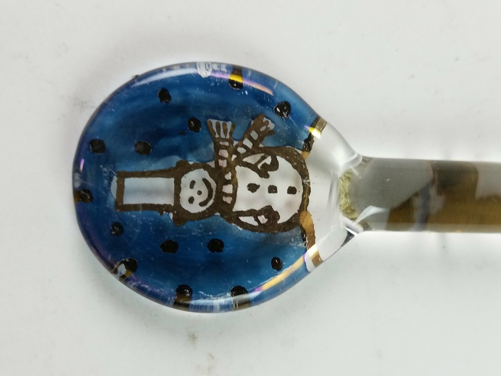 Snowman Dual Spoon Stirrer
