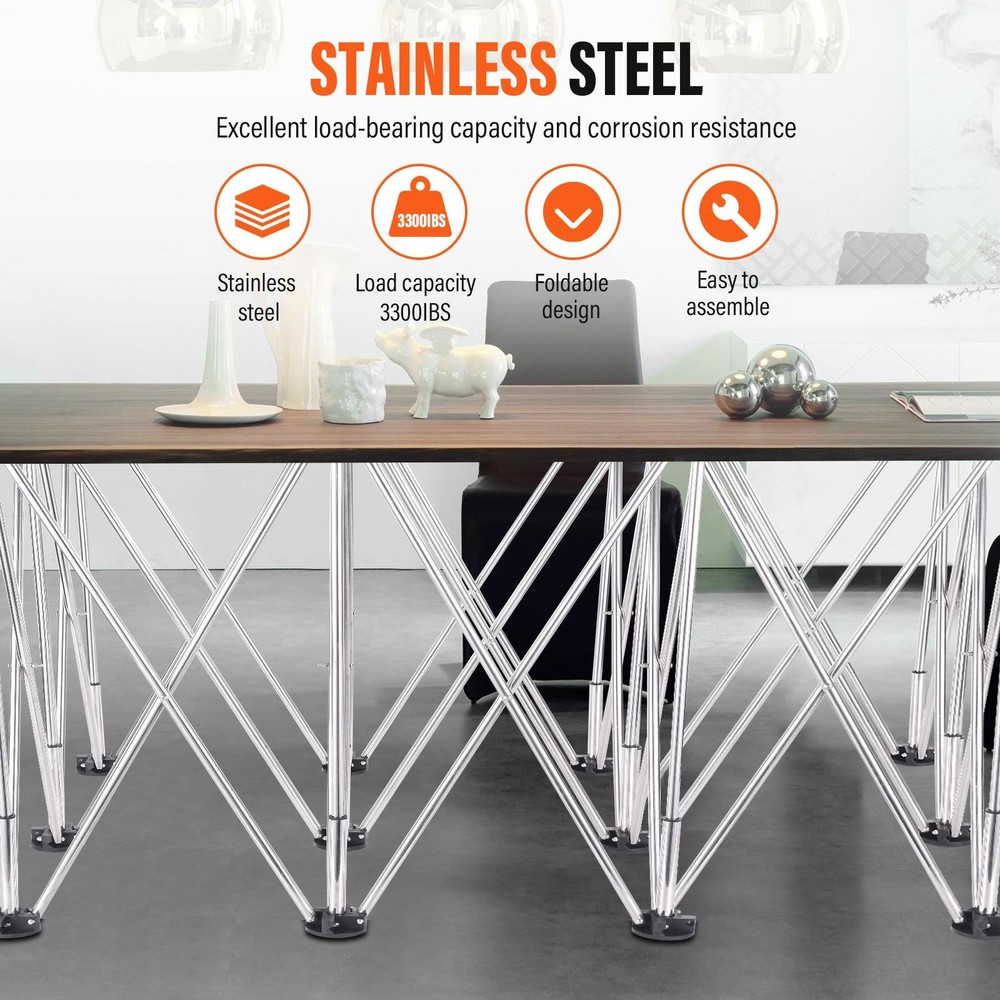 Centipede Portable Work Stand Folding Work Support Sawhorse Spider Leg Workbench