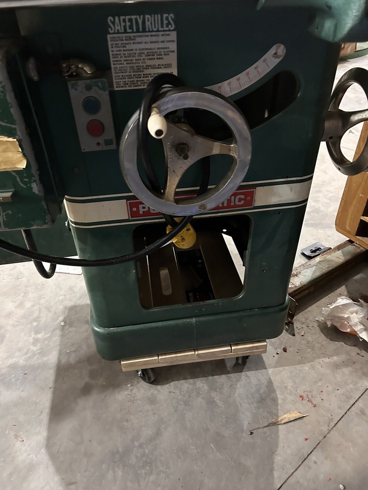 Powermatic Model 66 Table Saw, 3 Phase, Can Ship