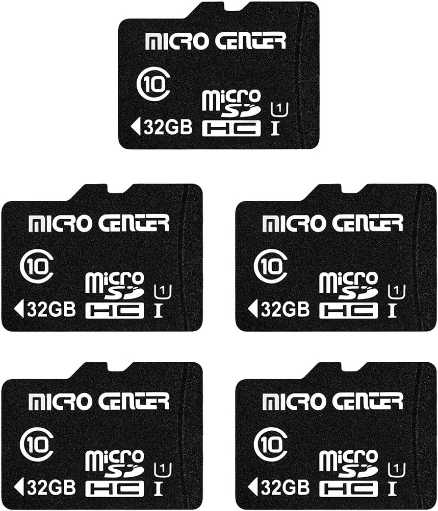 32GB Class 10 Microsdhc Flash Memory Card with Adapter for Mobile Device Storage