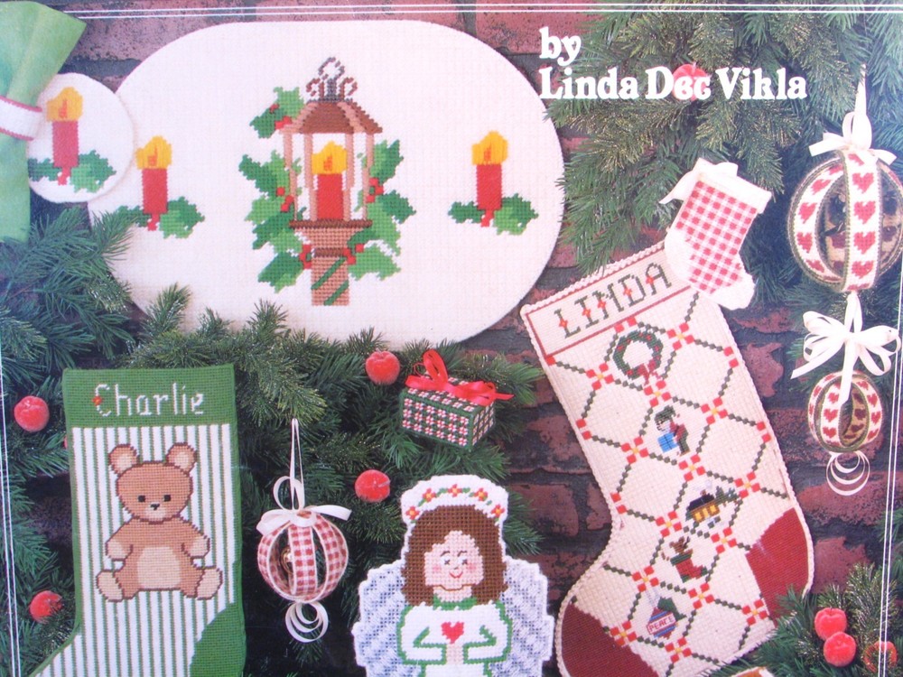 It's Christmas 29 Plastic Canvas Projects Needleworks Pattern Book 106