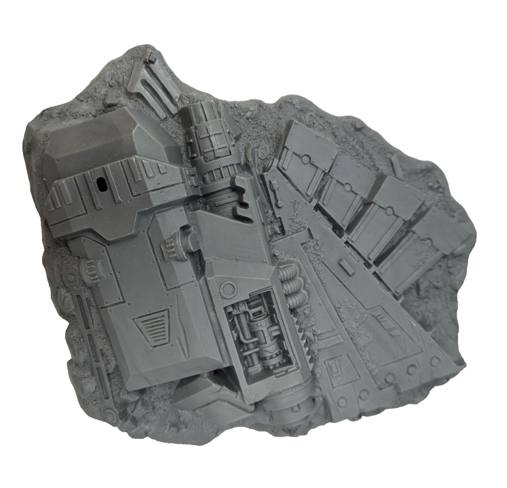 Warhammer 40K Terrain 1998 Games Workshop 3 Sprues +Crashed Aquila Lander OOP