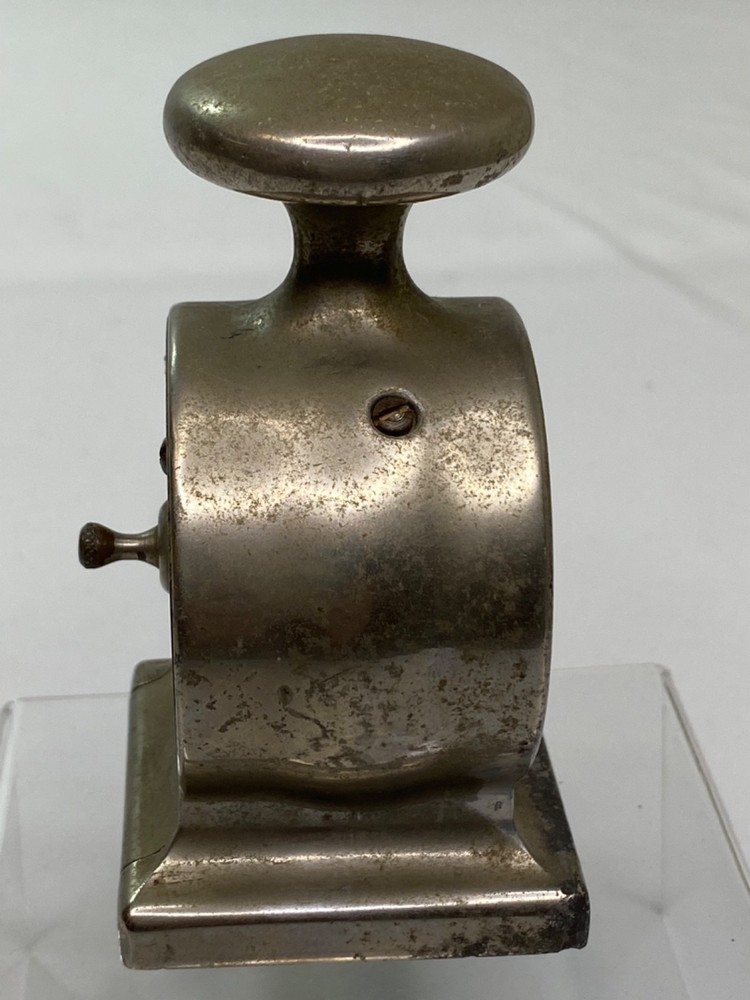 Antique Clock Joslin Eclipse Time Stamp AS IS