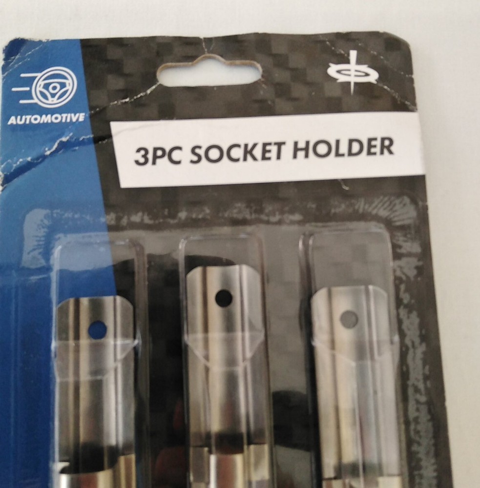 Automotive 3pc Socket Holders, Toolzone - SS122